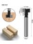 6X12.7MM 1/4 Inç Shank 6/8mm T-Yuvası Kesici Ağaç Işleme Yönlendirici Bit Seti Anahtar Deliği Bit T Planya Freze Kesicisi Yönlendirici Çilek Ahşap (Yurt Dışından) 1