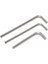 6mm L Tipi Çift Uçlu Tornavida Düz Kafa Altıgen Anahtar Allen Anahtarı El Aracı Evrensel Hızlı Geçmeli Adaptör Anahtarı Seti Alet Takımı (Yurt Dışından) 3