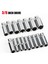 7mm 3/8 "sürücü 63MM Hex Derin Soket Anahtarı Kafası Crv Alaşımlı Anti-Pas 6 Nokta Lokma Seti Tork Anahtarı Cırcır Lokma Anahtar (Yurt Dışından) 1
