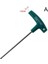 H1.5mm El Aleti 1.5/2/2.5/3/4/5/6/8mm Krom-Vanadiu Çelik Iç Altıgen Anahtar T Kolu Allen Altıgen Anahtar Anahtarı Anahtarı (Yurt Dışından) 1