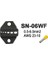 SN-06WF Sıkma Pensesi Çenesi (Çene Genişliği 6 Mm/pense 190 Mm) Tab 2.8 4.8 6.3/c3 Xh2.54 3.96 2510 Için Fiş Yayı SN-48B SN-28B Sn-2 (Yurt Dışından) 1