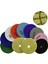 400 4 Inç 80MM 100MM Elmas Parlatma Pedi 3 "4" Islak Buff Disk Aşındırıcı Mermer Granit Beton Taşlama Tezgah Taşı (Yurt Dışından) 2