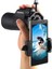 Siyah Celestron Siyah Ayarlanabilir Metal/abs Cep Telefonu Adaptörü Dağı Mikroskop Spotting Kapsamı Teleskop Klip Braketi Telefon Standı Tutucu (Yurt Dışından) 4
