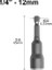 12MM 6-19MM 1/4″ Altıgen Soket Kol Nozulları Somun Sürücü Tornavida Seti Elektrikli Matkaplar Için Matkap Ucu Adaptörü Darbeli Sürücüler Soket Seti (Yurt Dışından) 1