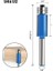6.35X12.7 Çap 1/4'' 5/16'' 3/8''1/2'' Freze Ucu 6mm1/4'' Shank Flush Trime Bit, Iki Barings ile Ahşap Kesme Kesiciler Için Freze Uçları (Yurt Dışından) 1