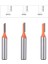 8X4X13 Yusun 8 mm Shank Düz Bit Yönlendirici Bit Ağaç Işleme Freze Kesicisi Ahşap Bit Yüz Değirmeni Karbür Kesici Uç Freze (Yurt Dışından) 5