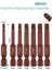 T40 1 Adet 50MM Uzun 6 Nokta Torx Elektrikli Tornavida Uçları 1/4 Hex Shank Manyetik Delikli S2 Çelik Tornavida Bit Seti T10-T40 (Yurt Dışından) 1