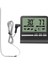 B Elektronik LCD Dijital Gıda Termometresi Barbekü Et Probu Sıcaklık Alarmı Mutfak Pişirme Zamanlayıcısı (Yurt Dışından) 1