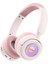 Ido EP06 Çocuklar Kablosuz Bluetooth Stereo Müzik Kulaklık Çocuk Başa Monte Kulaklık - Pembe (Yurt Dışından) 2