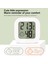Beyaz 50C - 69C Mini Termometre LCD Dijital Sıcaklık Odası Higrometre Ölçer Sensör Nem Ölçer Iç Mekan Termometresi Sıcaklık 50°c - 69°c (Yurt Dışından) 3