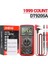 Kırmızı DT9205A Dijital Multimetre Ac/dc Transistör Test Cihazı Elektrik Ncv Test Ölçer Elektrikli Aletler Için Profesyonel Analog (Yurt Dışından) 1