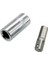 1/4 "kare Sürücü 1/4" Hex Shank Darbe Soket + 1/4 Matkap Soket Adaptör Tutucu Darbe Soketi Dönüşüm Adaptör Aracı (Yurt Dışından) 2