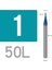 1X3X4X50 HRC65°4F Freze Kesici 1,2,3,4,5,6MM,7MM,8,9MM,10,11,12,13,20MM Yüksek Sert Parçaların Işlenmesi Için Bıçak Çapıdüz Kafalı Freze (Yurt Dışından) 1