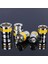15MM Sarı Kuşak Kısa Altıgen Lokma Anahtar Kafası 1/2 Inç Tahrikli Metrik 6 Noktalı Cırcır Anahtarı Soket Anti-Pas Soket Adaptörü 8-34/36MM (Yurt Dışından) 1