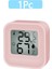 1 Adet Pembe Mini Dijital Termometre Higrometre LCD Ekran Sıcaklık Nem Ölçer Sensörü Kapalı Oda Ölçer Hava Istasyonu (Yurt Dışından) 1