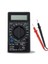 Gri Beyaz Ac/dc 750/1000 V DT-830B Multimetre Analiz Cihazı 10A Amp Volt Test Cihazı LCD Ekran Otomatik Aralığı Dijital Voltmetre (Yurt Dışından) 2