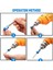 Kırmızı 3 Adet 1/4 "metal Tornavida Ucu Manyetik Halka 6.35MM Shank Korozyon Önleyici Matkap Ucu Mıknatıs Güçlü Halka (Yurt Dışından) 3