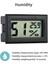 Telli Siyah Mini LCD Dijital Kapalı Uygun Sıcaklık Sensörü Nem Ölçer Termometre Higrometre Ölçer Aletler Kablo (Yurt Dışından) 4