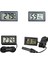 Mini LCD Dijital Termometre Higrometre Sıcaklık Kapalı Uygun Sıcaklık Sensörü Nem Ölçer Ölçer Aletleri Kablo (Yurt Dışından) 3