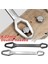 Siyah 5mm Anahtar Çok Fonksiyonlu Anahtar 8-22MM Evrensel Çift Kafalı Torx Anahtarı Kendinden Sıkma Ayarlanabilir Gözlük Anahtarı Kurulu El Aleti (Yurt Dışından) 2