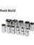 4,5 mm 1 Adet Standart Lokma Anahtar Için 1/4" Tahrik 4-16 mm Metrik mm Krom Master (Yurt Dışından) 1