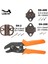SN-02C Sıkma Pensesi Çenesi (Çene Genişliği 6 Mm/pense 190 Mm) Tab 2.8 4.8 6.3/c3 Xh2.54 3.96 2510 Için Fiş Yayı SN-48B SN-28B Sn-2 (Yurt Dışından) 2