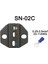 SN-02C Sıkma Pensesi Çenesi (Çene Genişliği 6 Mm/pense 190 Mm) Tab 2.8 4.8 6.3/c3 Xh2.54 3.96 2510 Için Fiş Yayı SN-48B SN-28B Sn-2 (Yurt Dışından) 4