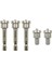 3X50MM 2X25MM 25/50MM Manyetik Konumlandırma Tornavida Uçları 1/4 Inç Ağaç Işleme Vidası Hex Shank Konumlandırma Bit Toplu Kafa Araçları Alçıpan (Yurt Dışından) 1