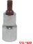 100LXM8 1 Adet 1/2 Inç Soket Bit Alaşım Torx Tornavida Bit 12 Nokta Soket Uçları M5-M12 55/100MM Kol Pnömatik Toplu Kafa El Aletleri (Yurt Dışından) 5