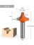 8X22MM 1 Adet 8mm Sap Dalma Yuvarlak Bit Gravür Makinesi Freze Kesicisi Tungsten Katı Karbür End Mill Ağaç Işleme Için C08050 (Yurt Dışından) 1