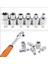 6 Adet 1/4in Cırcır Soket Setleri Tork Anahtarı Torx Yıldız Dişi Soket Adaptörü E Soket Sürücü Ortak El Aletleri E4 E5 E6 E7 E8 E10 (Yurt Dışından) 3