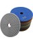 50,1 Adet 3 Inç 125MM 100MM 80MM Elmas Parlatma Pedi 3/4/5 "esnek Zımpara Diski Islak Taşlama Buff Aracı Fayans Mermer Granit Beton (Yurt Dışından) 3