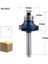 6.35MMX6.35MM Chwjw 1/4 "köşe Yuvarlak Yönlendirici Bit Üzerinde Rulman Freze Kesicisi Ahşap Ağaç Işleme Aleti Tungsten Karbür (Yurt Dışından) 5