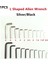 Siyah 4mm 1 Adet Allen Anahtarı L Şekilli Gümüş Siyah Altıgen Altıgen Anahtar Allen Anahtarı 0.9mm 1.27MM 1.5mm 2mm 2.5mm 3mm 4mm 5mm 6mm 8mm (Yurt Dışından) 2