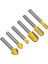 Yuvarlak Burun BIT6.35MM 6mm Shank Freze Uçları Seti Çekirdek Kutu Bit Yuvarlak Burun Ucu 90 Derece V-Oluk Bit Ağaç Işleme Araçları Için (Yurt Dışından) 4