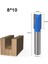 8X10MM 8 mm Shank 2 Flüt Düz Uç Ağaç Işleme Araçları Freze Uçları Ahşap Tungsten Karbür Parmak Freze Freze Kesicisi Seti 6 8 10 12 20MM (Yurt Dışından) 2