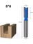 8X10MM 8 mm Shank 2 Flüt Düz Uç Ağaç Işleme Araçları Freze Uçları Ahşap Tungsten Karbür Parmak Freze Freze Kesicisi Seti 6 8 10 12 20MM (Yurt Dışından) 4