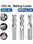 8mm 3 Flüt-Hss Sıqı Frezeler Yüksek Hassasiyetli Hss Metal Kesici Co8 Kobalt D1-32MM 2 3 4 Flüt Diş Alüminyum Freze Aleti Anahtar Koltuklu Yönlendirici Bit (Yurt Dışından) 2