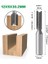 12X9X30.2MM 1 Adet 12MM Shank 2 Flüt Düz Uç Ağaç Işleme Araçları Yönlendirici Bit Ahşap Tungsten Karbür Parmak Freze Freze Kesicisi (Yurt Dışından) 1