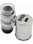 Mini Mikroskop 60X Cep Mini Mikroskop Büyüteç Kuyumcu Loupes Cam Lens LED Işık Para Algılama Lamba Test Cihazı Dropship (Yurt Dışından) 4