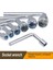 8mm 1 Adet Lokma Anahtar Mekanik Eşleştirme Donanım L Şeklinde Soket El Otomotiv Donanım Araçları Lokma Anahtar (Yurt Dışından) 2