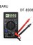 Pembe 1 Takım LCD Dijital Multimetre Ac/dc 750/1000 V Dijital Mini Multimetre Probu Voltmetre Ampermetre Ohm Test Cihazı Metre Gerilim Akım (Yurt Dışından) 2