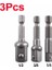 3 Adet 3 Adet 1/4 "3/8" 1/2 "matkap Soket Adaptörü Uzatma Çubuğu Çelik Bilyalı Kafa Dönüşüm Biyel Tornavida Kolu Aracı (Yurt Dışından) 1