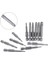 T25 50MM Torx Tornavida Uçları Delikli T5, Torx6, T7, T15 T20 T25 T27 T30 1/4 Inç Hex Shank Elektrikli Tornavida Yıldız Bit Seti (Yurt Dışından) 3