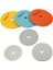 Grit 2 1pc 4 Inç 100MM Kuru/ıslak Elmas 3 Adımlı Aşındırıcı Pedler Granit Parlatma Aracı Grit 1/2/3 Parlatma Granit/beton/taş (Yurt Dışından) 4
