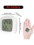 A Tipi Mini LCD Dijital Higrometre Termometre Kapalı Elektronik Sıcaklık Nem Ölçer Sensör Ölçer Hava Istasyonu Higrometro (Yurt Dışından) 1