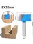 8X10MM Mavi 8mm Shank Ahşap Yönlendirici Bit Temizleme Alt Freze 2 Flüt End Mill Ağaç Işleme Araçları 15MM 20MM 22MM 25MM 30MM 32MM (Yurt Dışından) 5