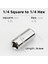 1-4 Ila 1-4 Kare Hex Adaptörü 1/4 Soket Adaptörü Dönüştürücü Darbeli Tornavida Uçları Kafa Bisiklet Anahtarı Otomotiv Mekanik Atölye Aracı (Yurt Dışından) 2