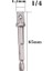 65MM 1/2/3/4 Adet Matkap Soket Adaptörü Darbeli Sürücü W/hex Shank Kare Soket Matkap Uçları Bar Uzatma 1/4 "bit Seti (Yurt Dışından) 1