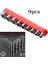 9 Adet 1/4 Inç Sürücü 5-13MM Hex Bit Metrik Soket Kombinasyonu Başlı Somun Anahtarı Cırcır Temizleme Araçları Elektrikli Matkap El (Yurt Dışından) 1